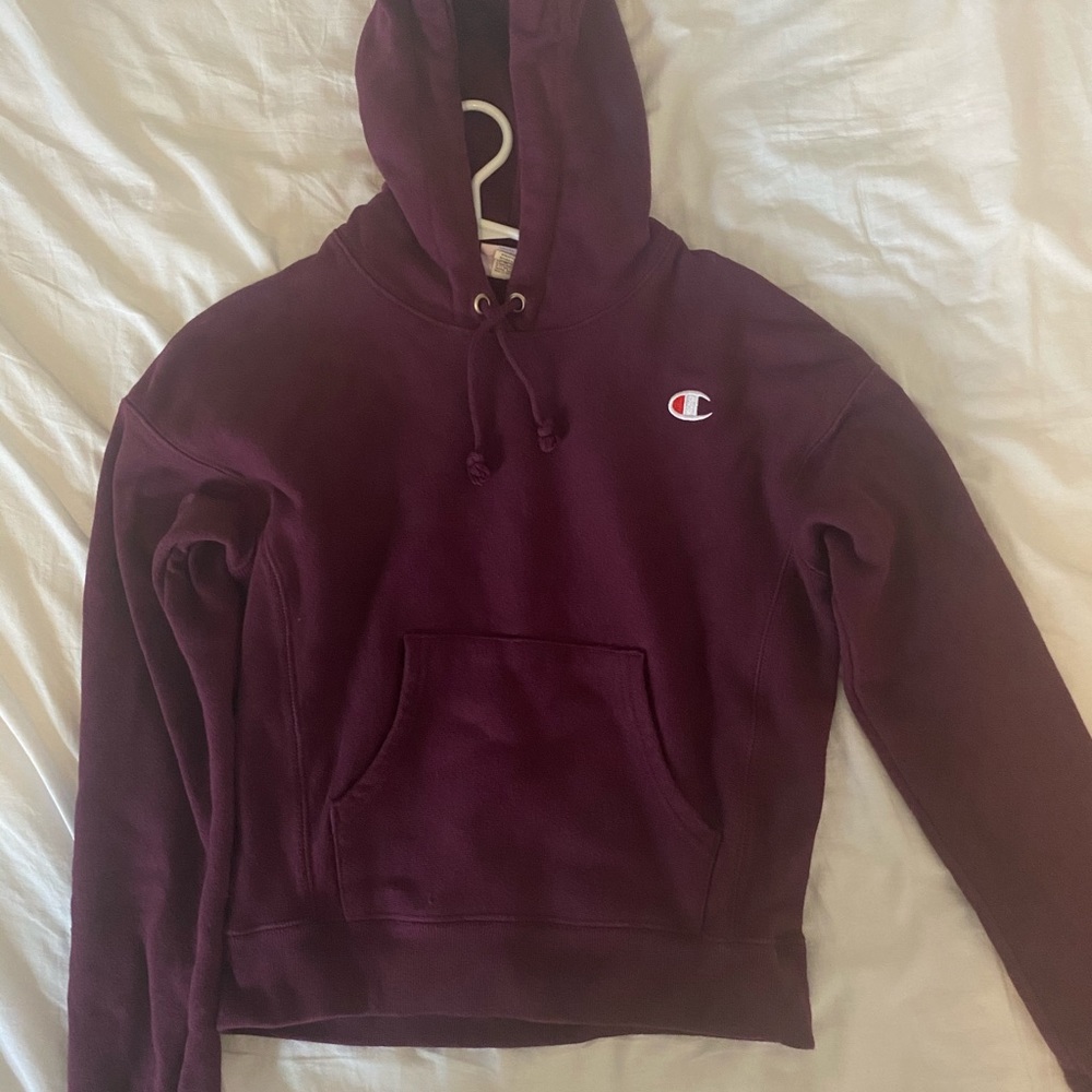 Champion Maroon Hoodie Women’s XS